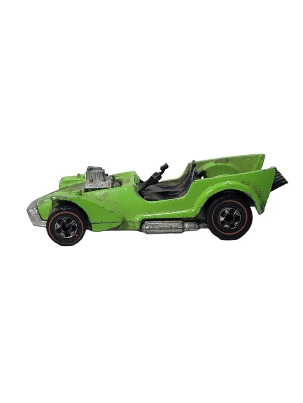 Vintage Original 1969 REDLINE Hot Wheels Ice 'T' Lime Green Made in Hong Kong